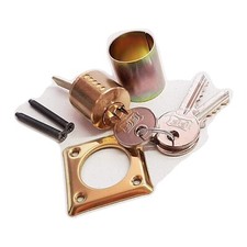 Facchinetti cilindro fisso universale 4 fori per ferroglietto serratura porta fe