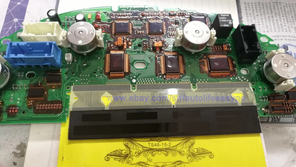 Cuadro de instrumentos pantalla LCD reparación de píxeles para BMW E38 E39 E53 X5 Foto 4 de 4