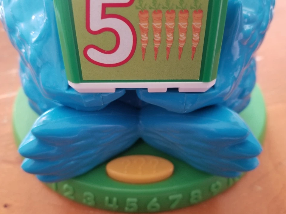 Sesame Street Cookie Monster Find & Learn Número Bloque con 1 Bloque Probado Funciona Foto 3 de 4