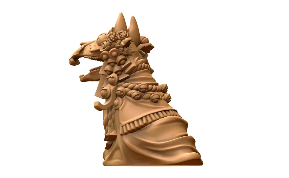 Cápsula Chibi - Mari Lwyd - Folklore navideño de Gales del Sur Foto 3 de 3