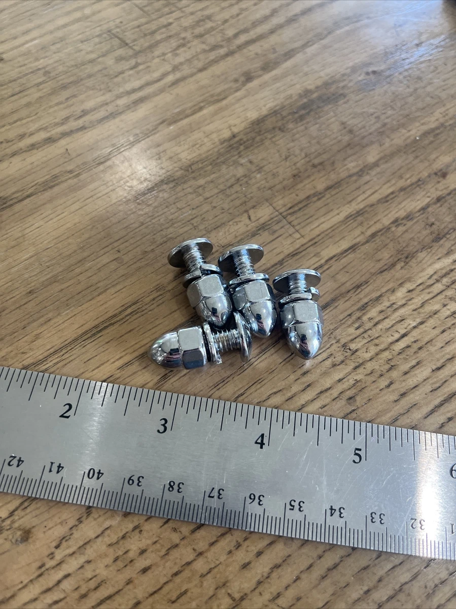 Chrome Acorn Bolts