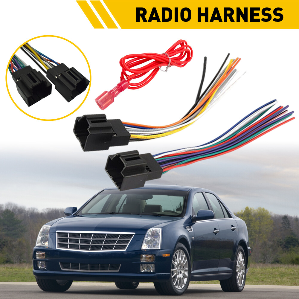 Universal Car Stereo Wiring Harness Adapter for Buick Cadillac Chevy GMC Pontiac