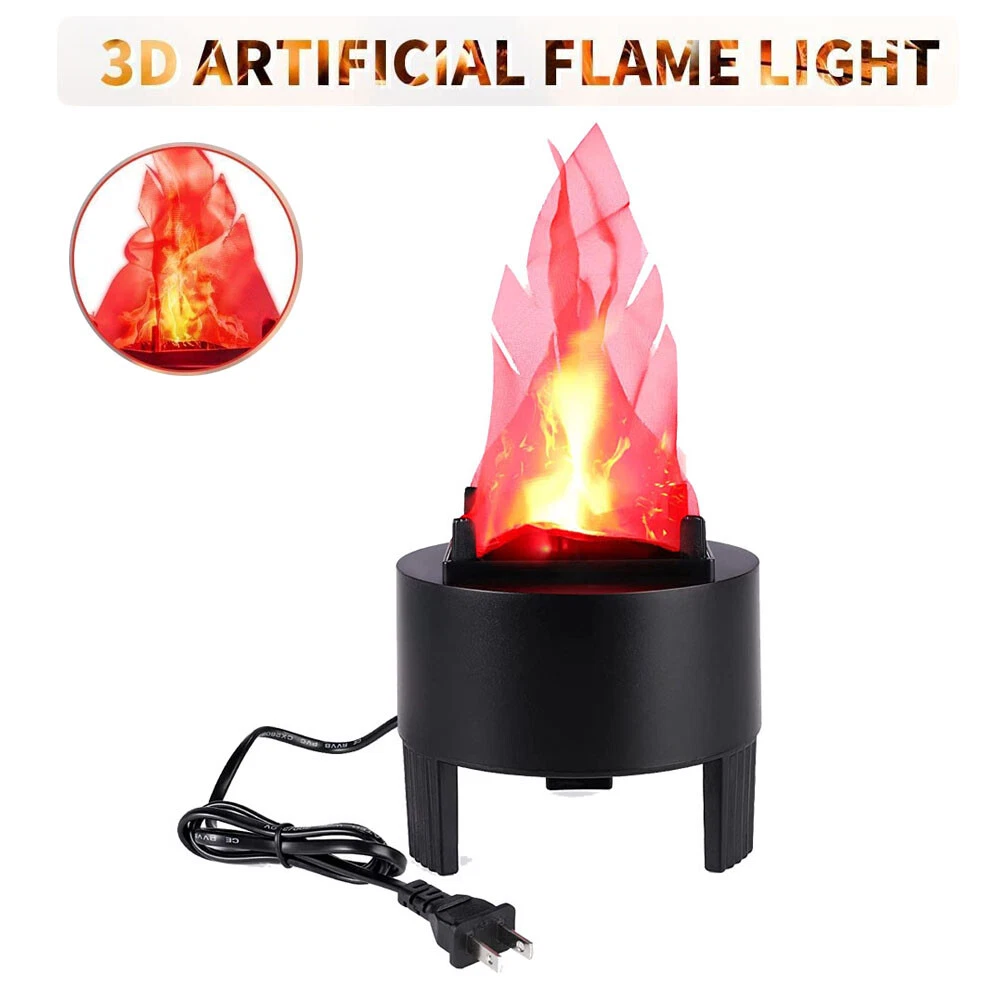 Fake fire led silk clearance flame light