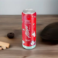 Alani Nu Cherry Slush Sugar Free, Low Calorie Energy Drinks | 200mg (Pack of 12)