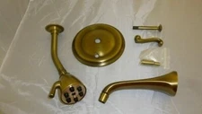 Phylrich DPB2102-047 Antique Brass Revere & Savannah Pressure Balance Tub & Show