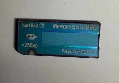 SAN DISK  256MB  - Memory Stick PROMagik Gate Card - sdms v-256