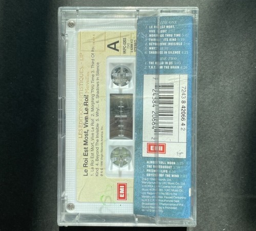 ENIGMA-Le Roi Est Mort, Vive Le Roi! 1996 EMI KOREA FIRST PRESS CASSETTES SEALED - Picture 2 of 3