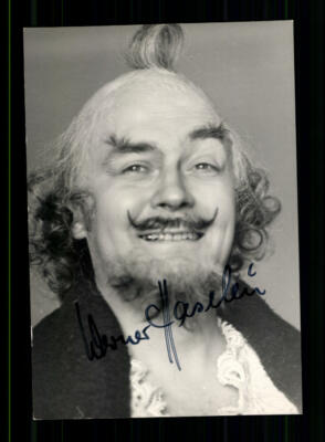 Werner Haselei Autogrammkarte Original Signiert + M 3415