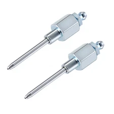 2PCS Grease Gun Needle Tip of The Mouth Removable Needle Nose Head Nozzle