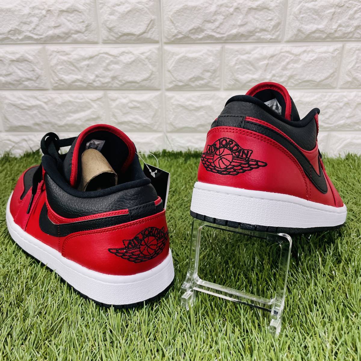 NIKE AIR JORDAN 1 LOW GYM RED 553558-605 mens sneakers 29.0
