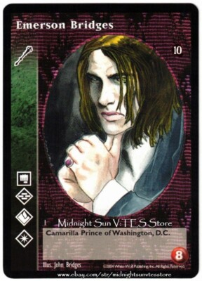 Emerson Bridges Ventrue Tenth Anniversary V:TES VTES Vampire CCG