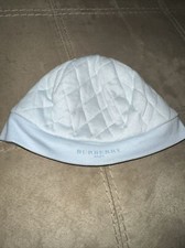 Burberry Baby Blue Baby Hat
