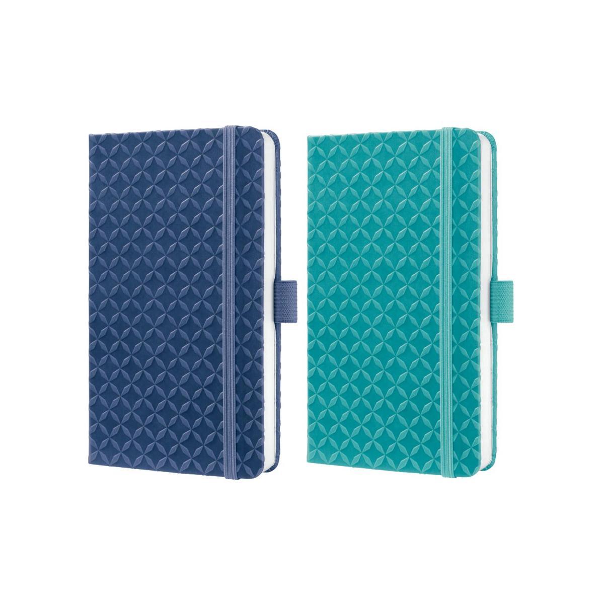 2 X Sigel Notizbuch Jolie JN136 A6 Liniert Pearl Rose