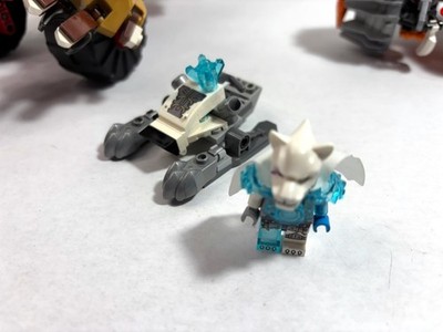 シロクマ Lego Chima: Bladvic's Rumble Bear 70225 + Tormak's Shadow Blazer