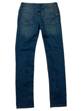 Joe's Jeans Women Blue Denim Pockets Stretch Straight Leg Size 16