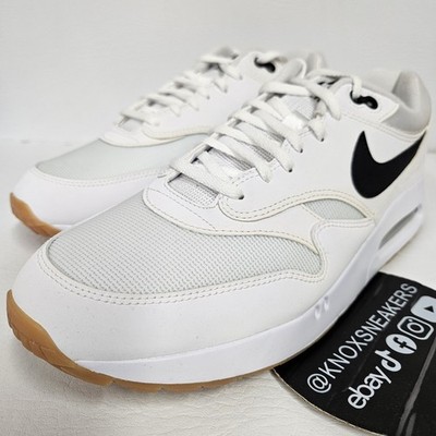Nike Air Max 1 '86 OG White Black Gum Golf Shoes FN0697 100 Man's Size 12
