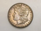 1897-S $1 MORGAN SILVER ONE DOLLAR TONED