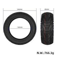 Option de remplacement parfaite pneu sans tube 10 pouces pour voiture d'équilib