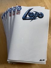 Lobo #1 Blank DC Sketch Cover  comic Book Variant Near Mint NM