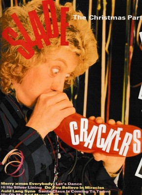 SLADE LP: CRACKERS - THE SLADE CHRISTMAS PARTY ALBUM (UK;Telstar   Star 2271)