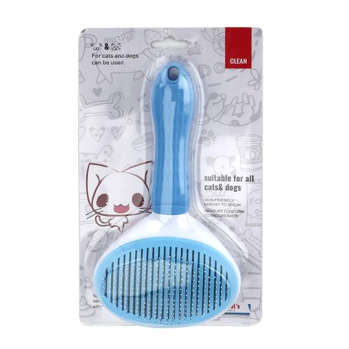 Self Cleaning Slicker Brush, Dog Cat Bunny Pet Grooming Shedding Brush - Easy... - Picture 7 of 7