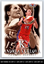 1999 WNBA Hoops SkyBox Andrea Kuklova #15 Phoenix Mercury