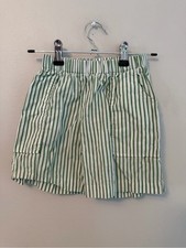 Hannah Kate Green Striped Shorts Size 6