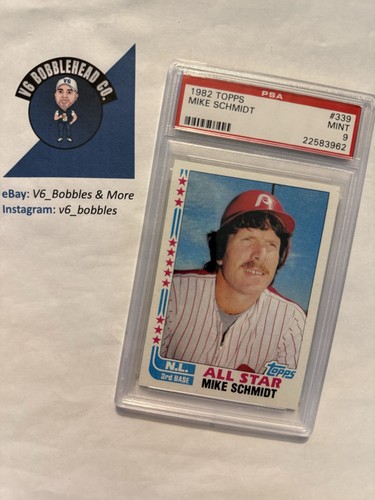 1982 Topps Mike Schmidt #339 card