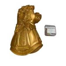 Thanos Infinity War Avengers Adult Costume Gauntlet Glove w/Removable LED Stones