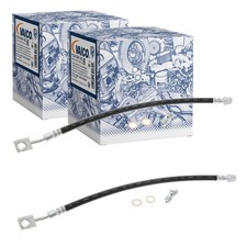 2x VAICO BREMSSCHLÄUCHE HINTEN passend für MERCEDES AMG C-KLASSE CLS E-KLASSE GL