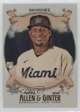 2021 Topps Allen & Ginter Chrome Sixto Sanchez #140 0c4
