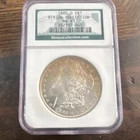 1885 Morgan Dollar New Orleans MS63 NGC Binion Collection Silver $1 Coin