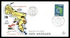 Mayfairstamps Netherlands FDC 1969 Tower and Waves Map Relay Station First Day C