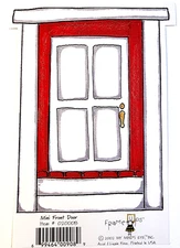 Front Door Really Opens RETIRED 2002 My Mind's Eye Die Cuts