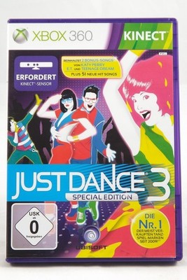 Just Dance 3 (Microsoft Xbox 360) Spiel in OVP - GUT