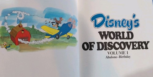 1981 Disney's World Of Discovery Encyclopedia Set #1-9 - Picture 2 of 17