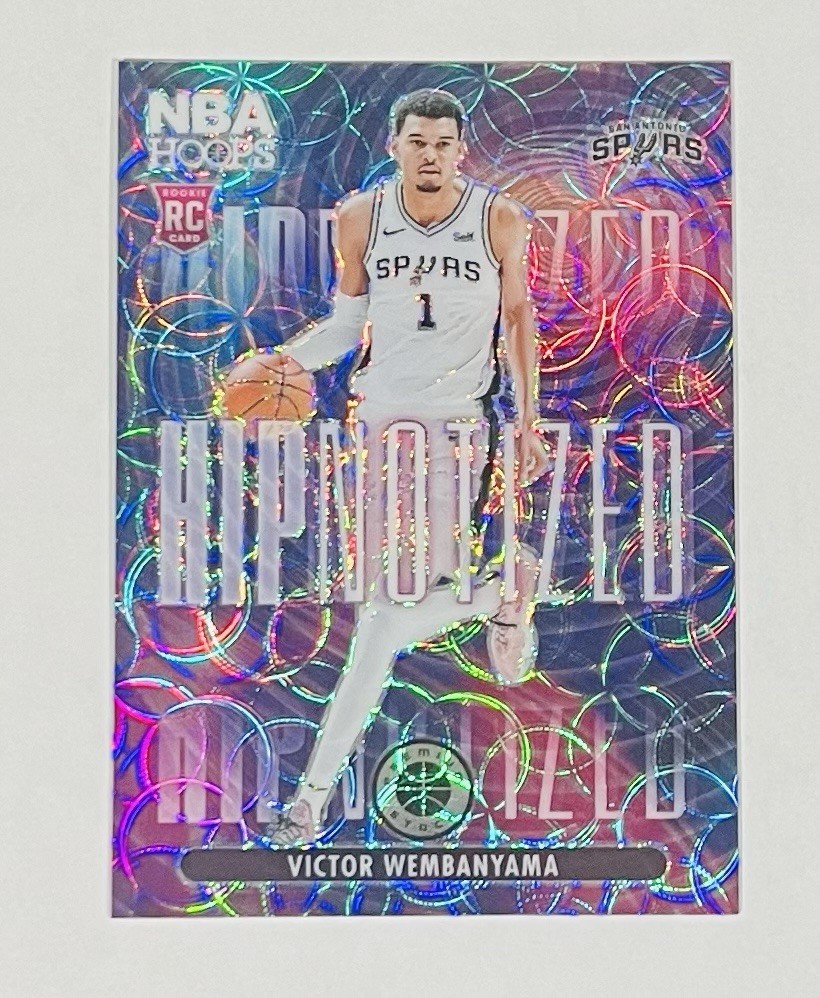2023-24 Panini Nba Hoops Premium Stock - Hipnotized Victor Wembanyama #3 (RC)