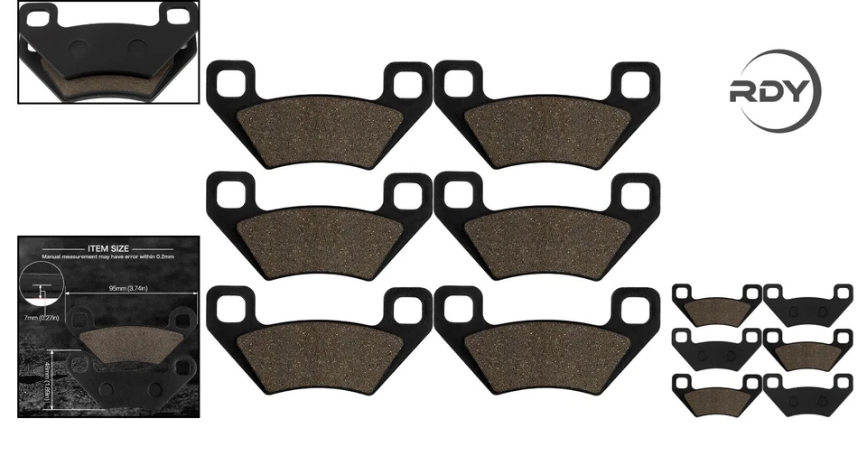 High-Performance Brake Pads for Arctic Cat Models - Noise Reduction & Durability - Изображение 2 из 4