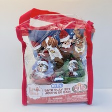 The Elf On A The Shelf / Elf Pets 10-Piece Bath Play Set Water Play Xmas - NEW