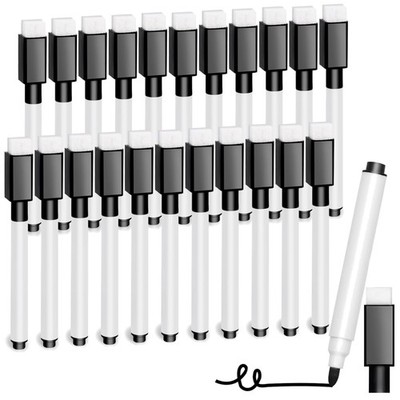 Whiteboard Marker trocken abwischbar schwarz 22 Stück Schreib Set Fein