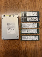 Lot Of 6 M.2/SATA SSDs 256GB And 512GB/Major ...