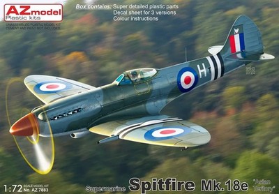 Supermarine Spitfire Mk.18e AZmodel  AZ 7883 skala 1/72