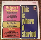 12" LP~THE BEATLES & TONY SHERIDAN~1966~THIS WHERE IT ALL STARTED~ METRO #MS 563
