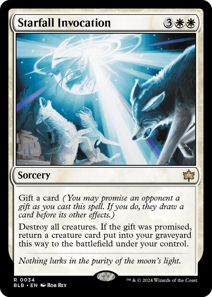 Starfall Invocation - 34 - NM - Bloomburrow