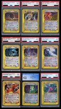 PSA / CGC Mint - Gem MT 2003 Skyridge / Aquapolis Crystal Pokemon Complete Set