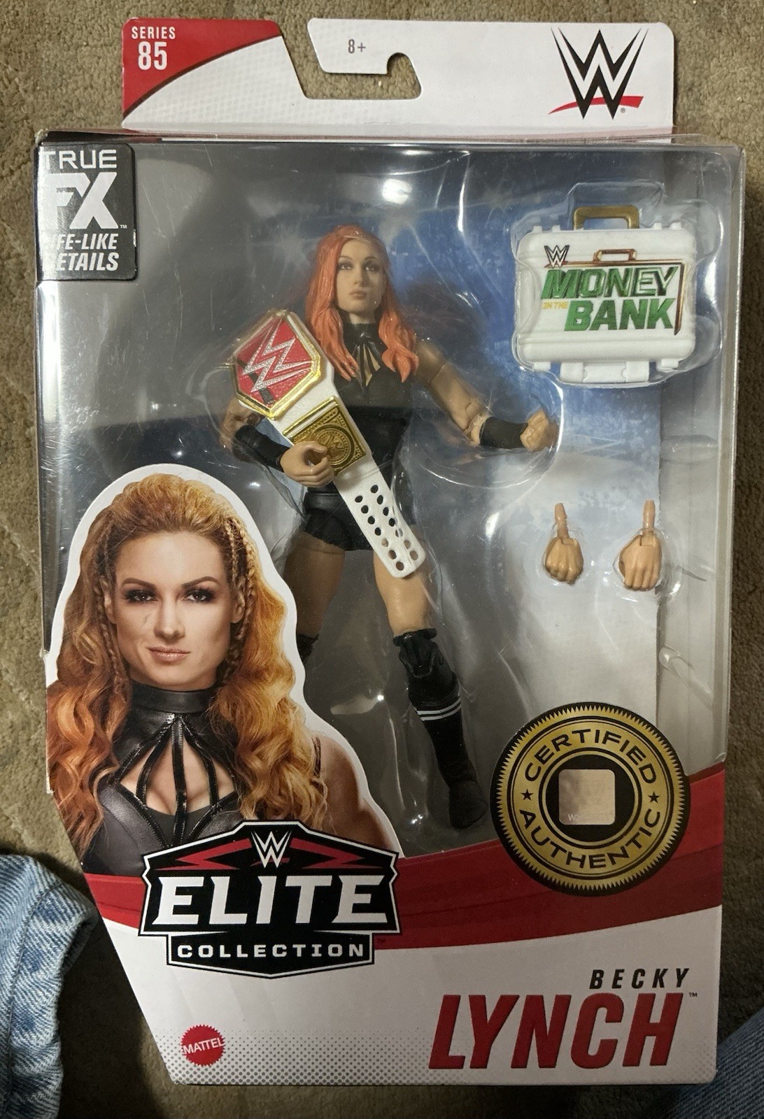 WWE Becky Lynch Money In The Bank Mattel Elite Series 85 MIP!