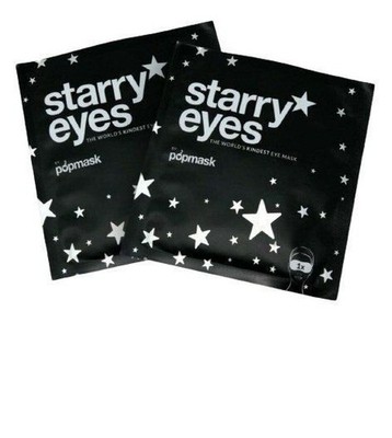 PopMask Starry Eyes Self-Warming Eye Mask Unisex One Size (Pack Of 2)