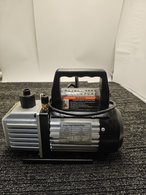#ad #ad 71096 Rotary Vane Single Stage Vacuum Pump Max Power 1 4HP 3CFM $47.51