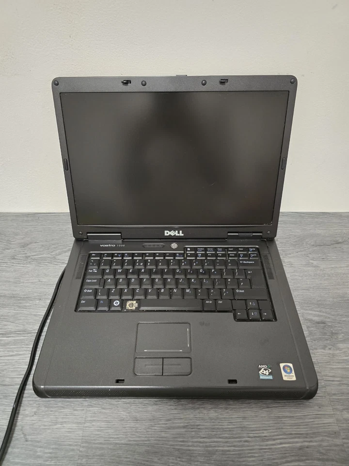 Dell Vostro 1000 15.4" Laptop - AMD Athlon 64, 2GB, 120GB, Windows XP SP3 - Image 2 of 4