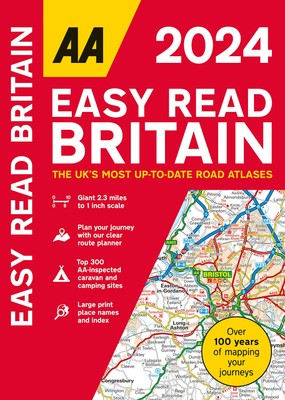 Easy Read Britain 2024 By Publishing, AA AA Publishing,